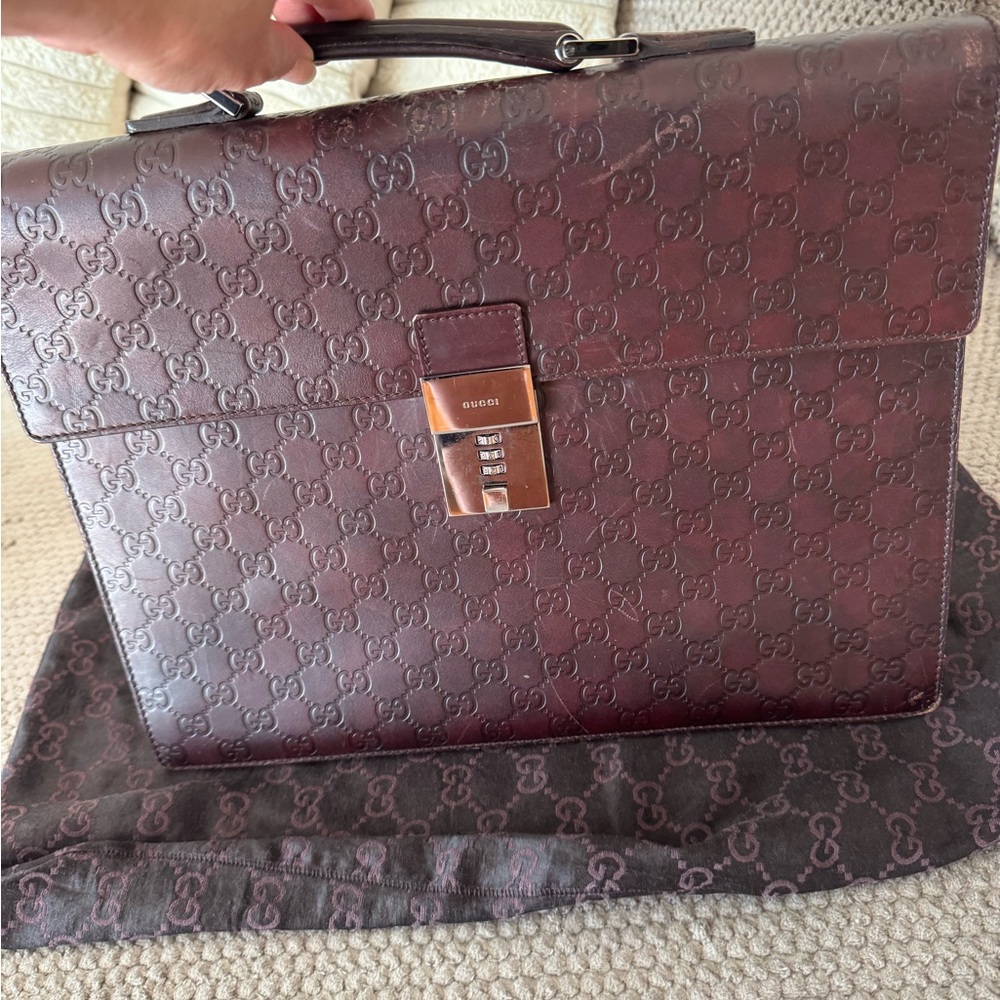 Gucci briefcase